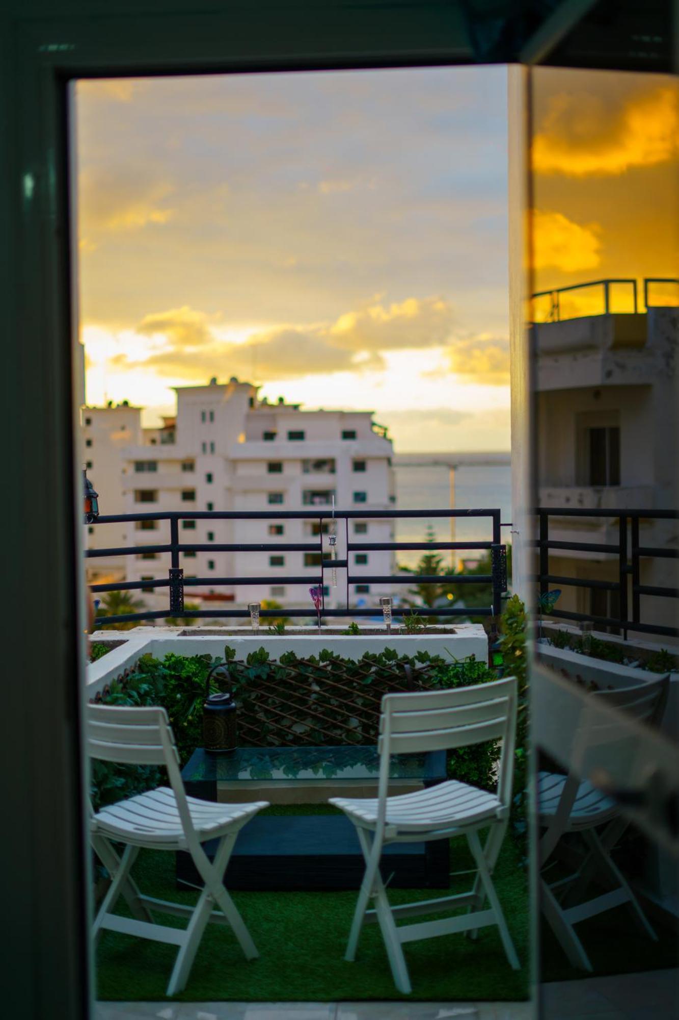 Bright Apartment With Sea View, Few Steps Away From The Tgv 탕헤르 외부 사진