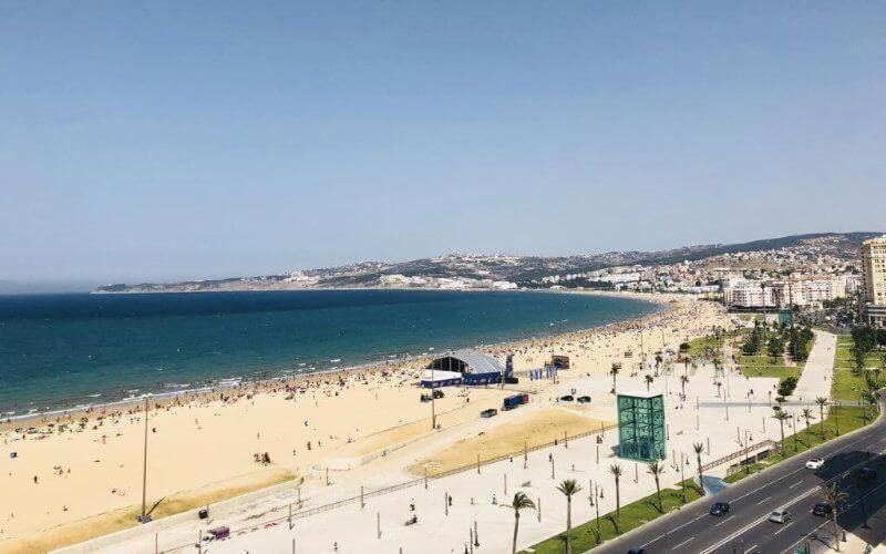 Bright Apartment With Sea View, Few Steps Away From The Tgv 탕헤르 외부 사진